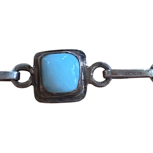 Sterling Silver 925 Turquoise Bracelet - Picture 16 of 16